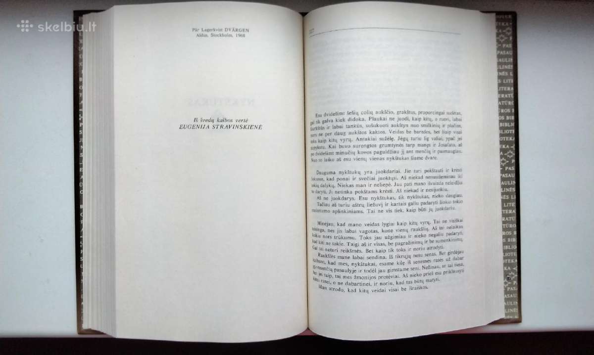 Saga apie Gestą Berlingą. Nykštukas. Sibilė. 1989 - nuotraukos Nr. 10