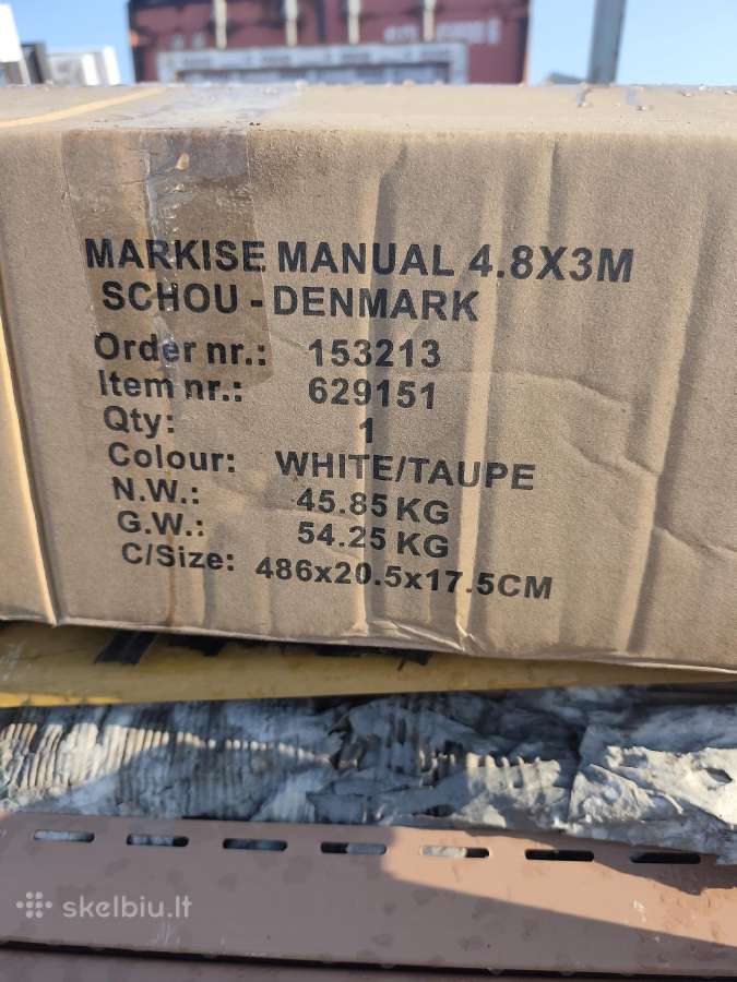 Parduodu markize
