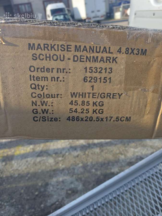 Parduodu markize - nuotraukos Nr. 3