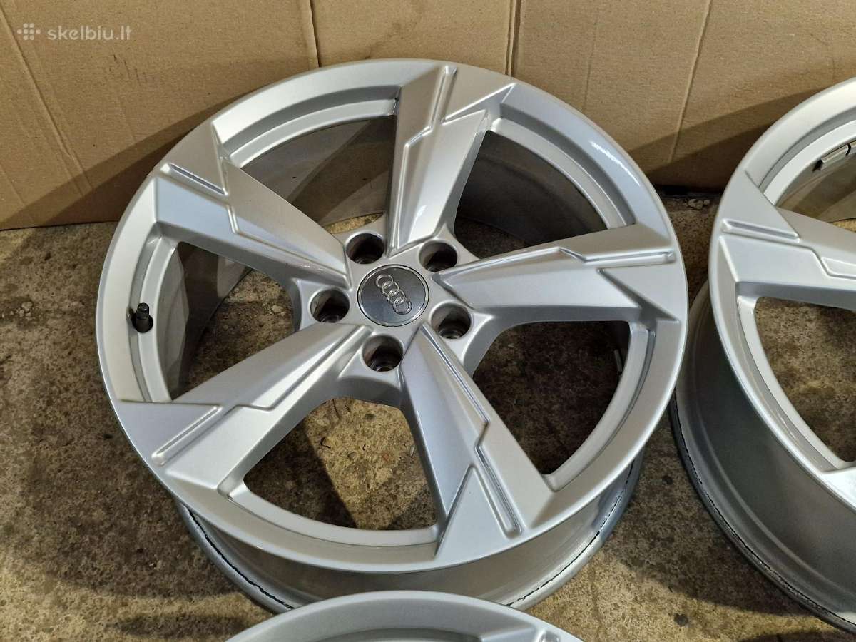 R18 originalus Audi A6 C8 lieti ratlankiai - nuotraukos Nr. 5