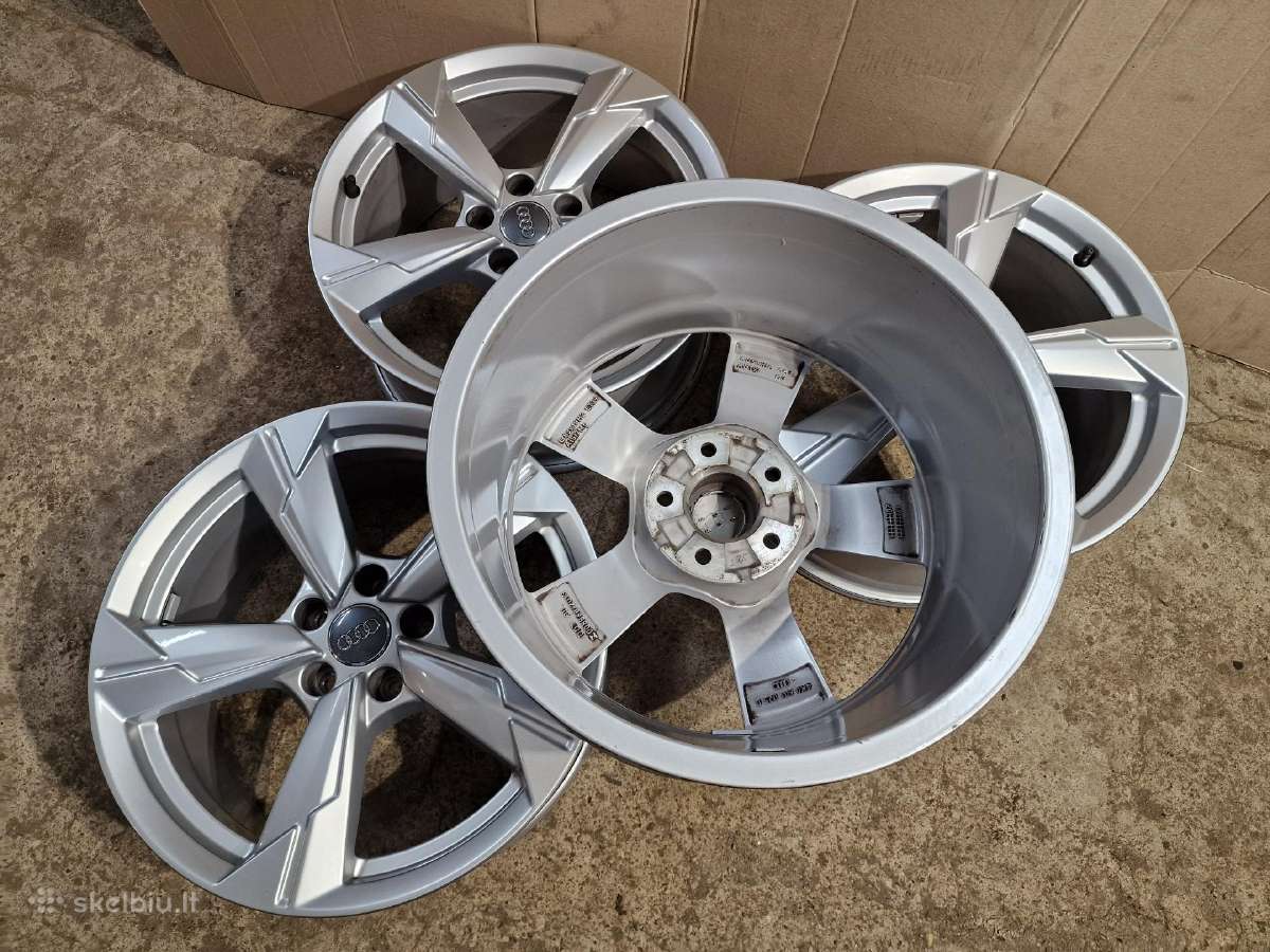 R18 originalus Audi A6 C8 lieti ratlankiai - nuotraukos Nr. 6