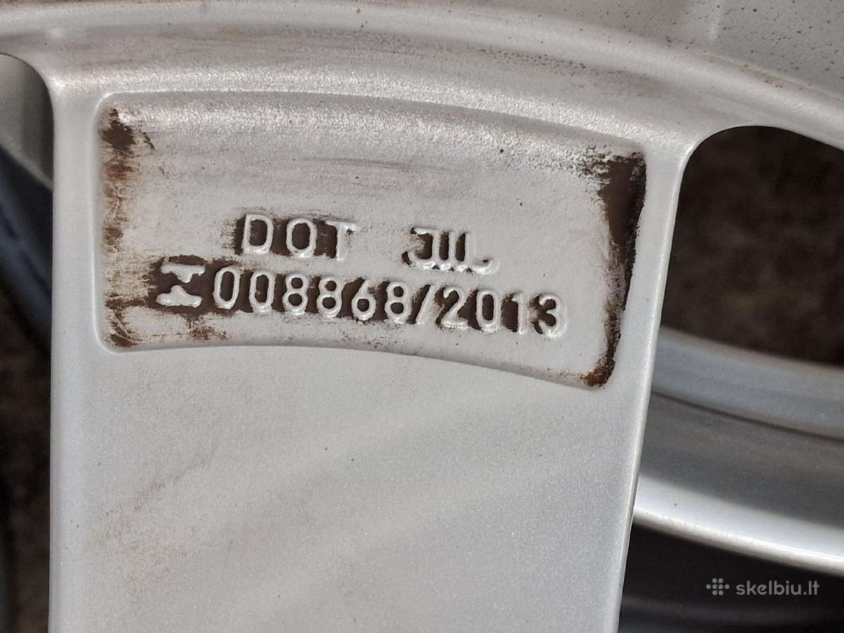 R18 originalus Audi A6 C8 lieti ratlankiai - nuotraukos Nr. 9