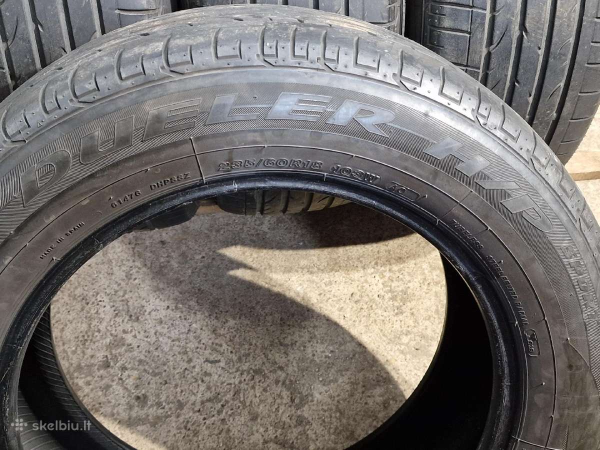 4vnt r18 235/60 103w Bridgestone Dueler H/p Sport - nuotraukos Nr. 13