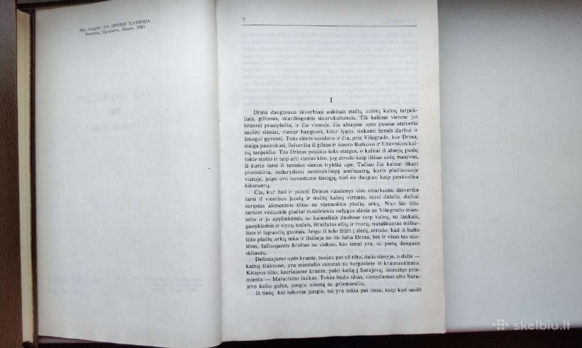 Drinos tiltas. Ant proto ribos. 1988 m. - nuotraukos Nr. 2
