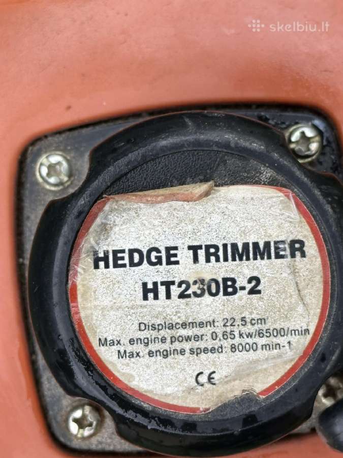 Benzininė krūmapjovė Ht230b-2 - nuotraukos Nr. 5
