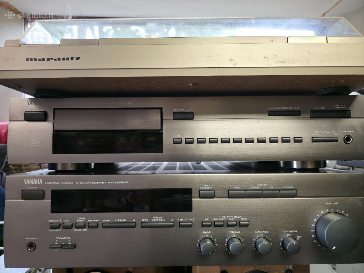 Stiprintuvas onkyo, pioneer resyveris,yamaha sett - nuotraukos Nr. 6