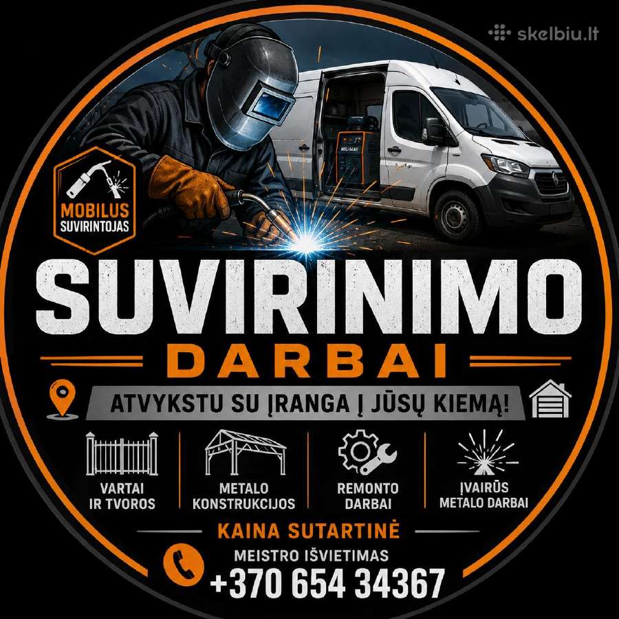 Suvirinimo darbai - nuotraukos Nr. 2
