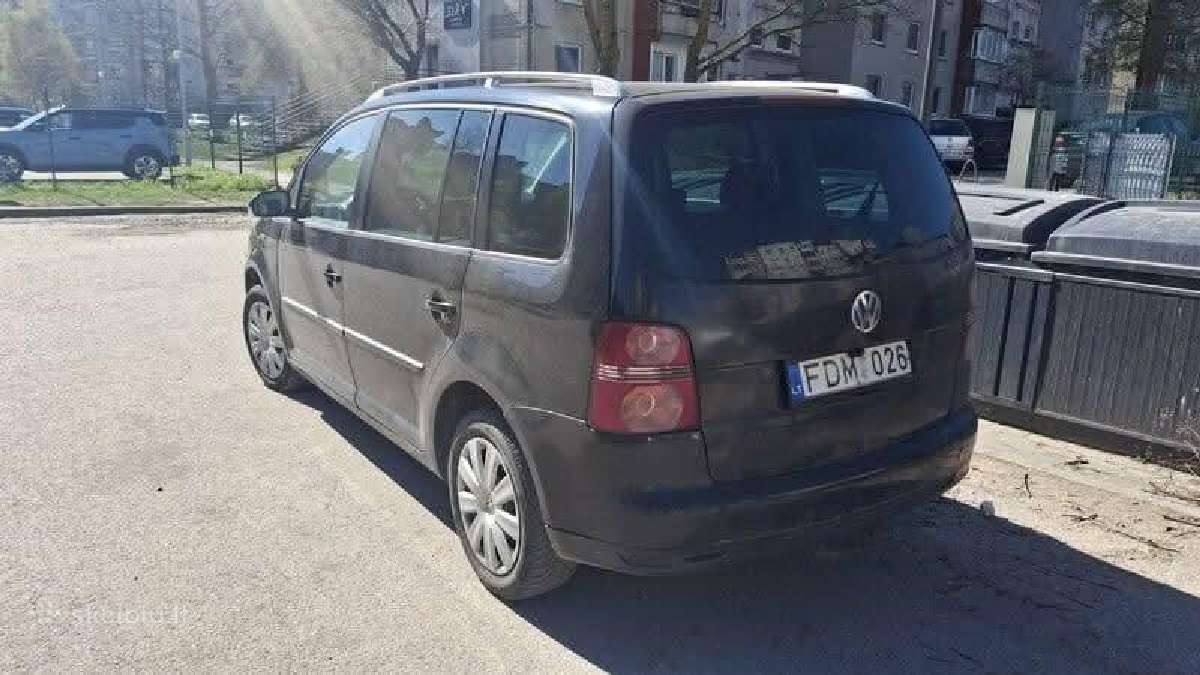 VW touran Ardomi dalimis - nuotraukos Nr. 2