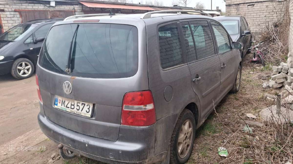 VW touran Ardomi dalimis - nuotraukos Nr. 9