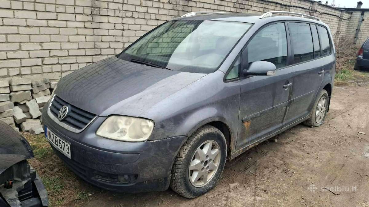 VW touran Ardomi dalimis - nuotraukos Nr. 16