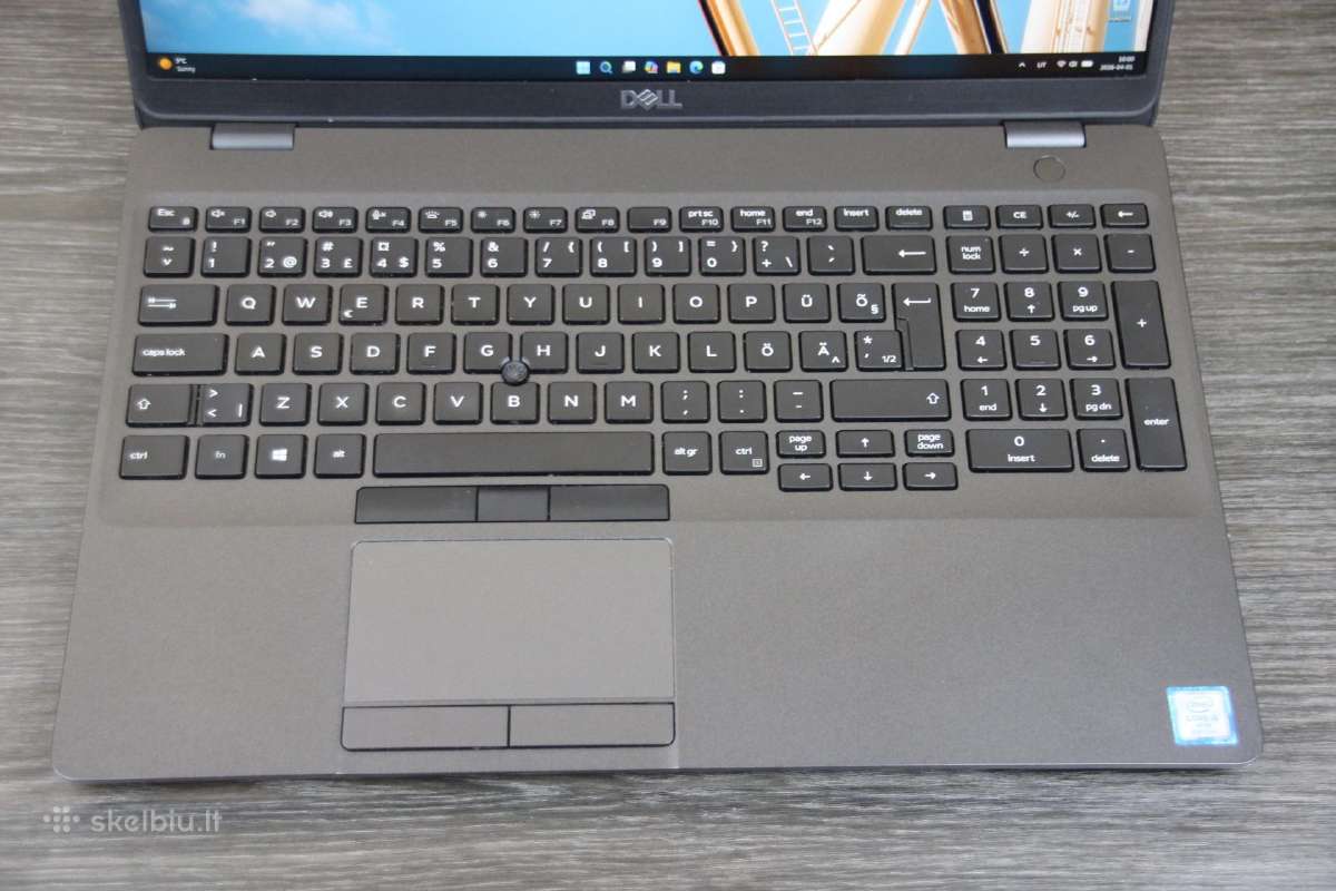 Dell Latitude 5501 15,6 Fhd 16gb i5-9400h - nuotraukos Nr. 2