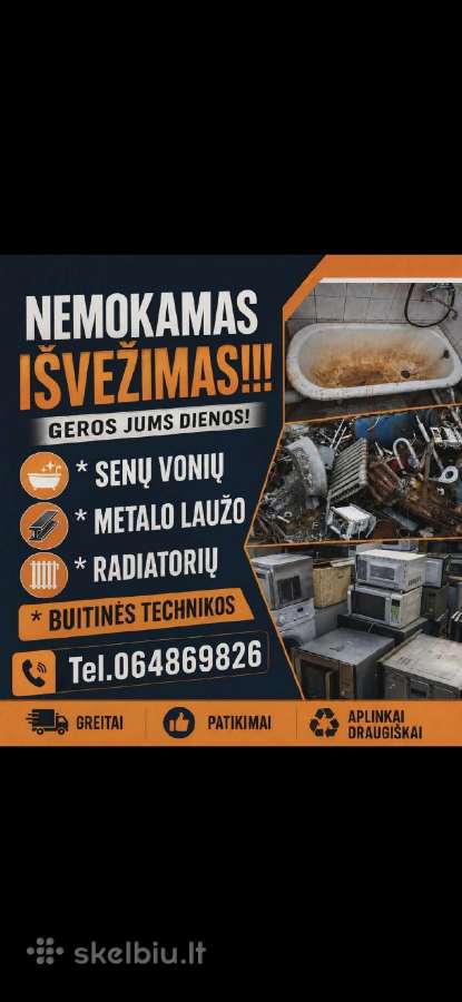 Šiukšlių išvežimas, krovinių pervžimas - nuotraukos Nr. 2