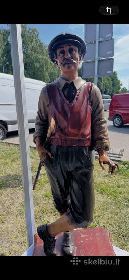 Golfo žaidėjo statula - nuotraukos Nr. 2
