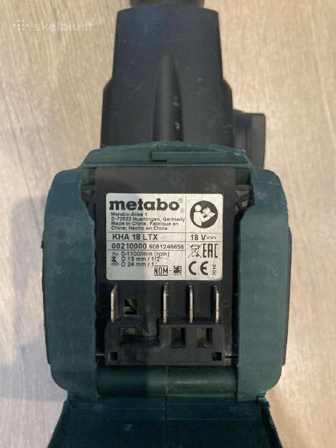 Metabo Irankiai - nuotraukos Nr. 8