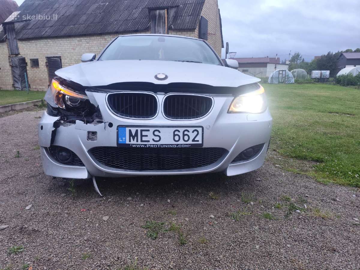 Bmw 520 benzinas / dujos 2.0l ,125kw, 2004.