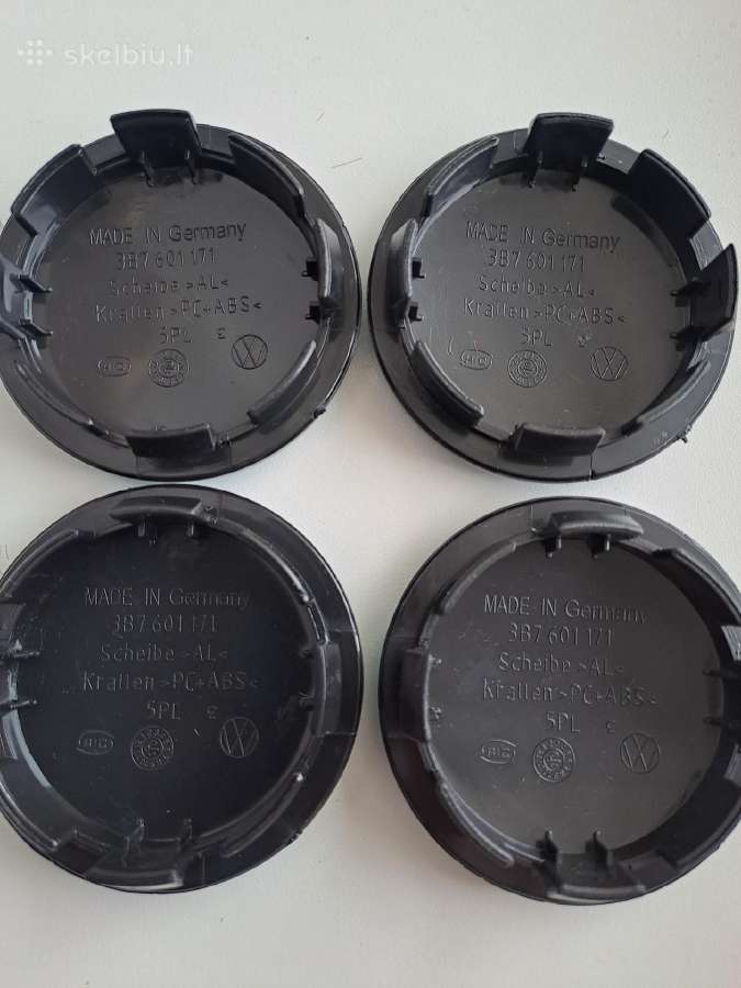 Volkswagen ratų dangteliai 65mm, 4 vnt. - nuotraukos Nr. 4
