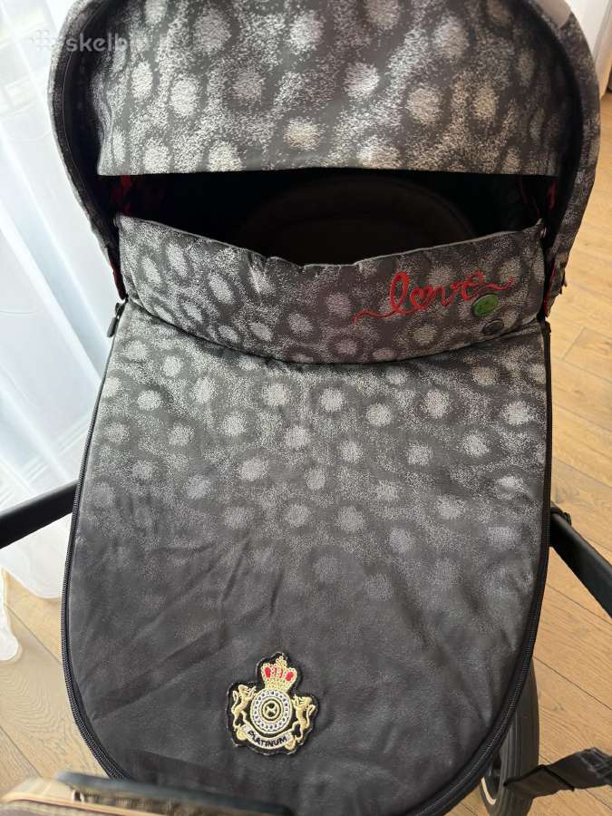 Cybex Priam Platinum Rose Gold Fe Rebellious 3in1 - nuotraukos Nr. 3