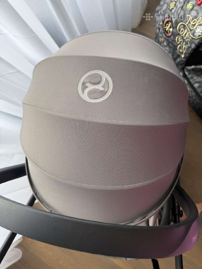 Cybex Priam Platinum Rose Gold Fe Rebellious 3in1 - nuotraukos Nr. 7