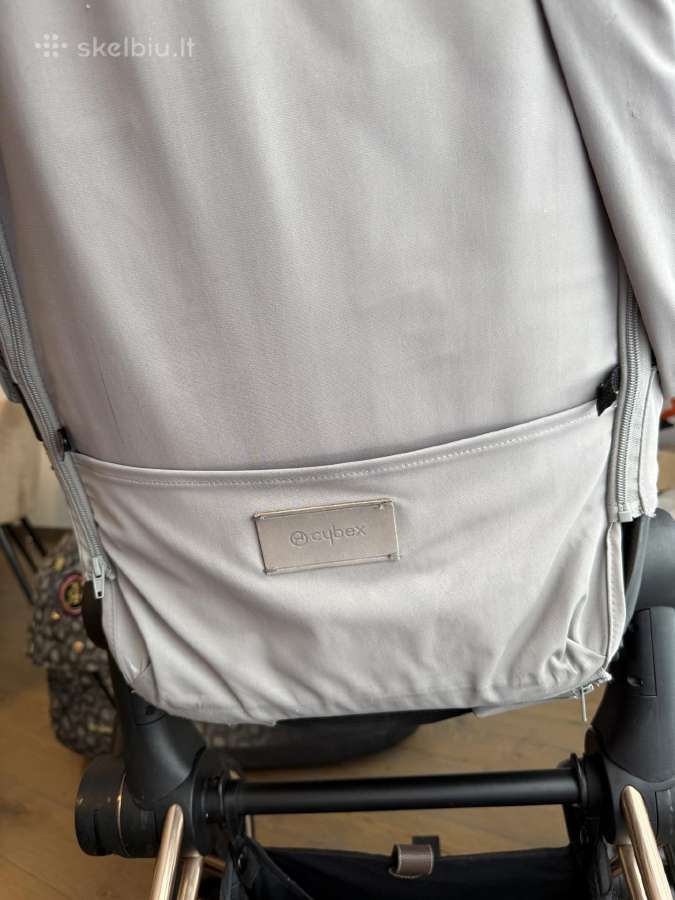 Cybex Priam Platinum Rose Gold Fe Rebellious 3in1 - nuotraukos Nr. 12