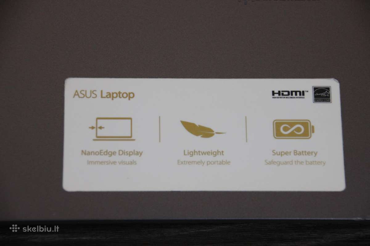 Asus X515ja i3-10gen 12gb 250ssd Fullhd - nuotraukos Nr. 3