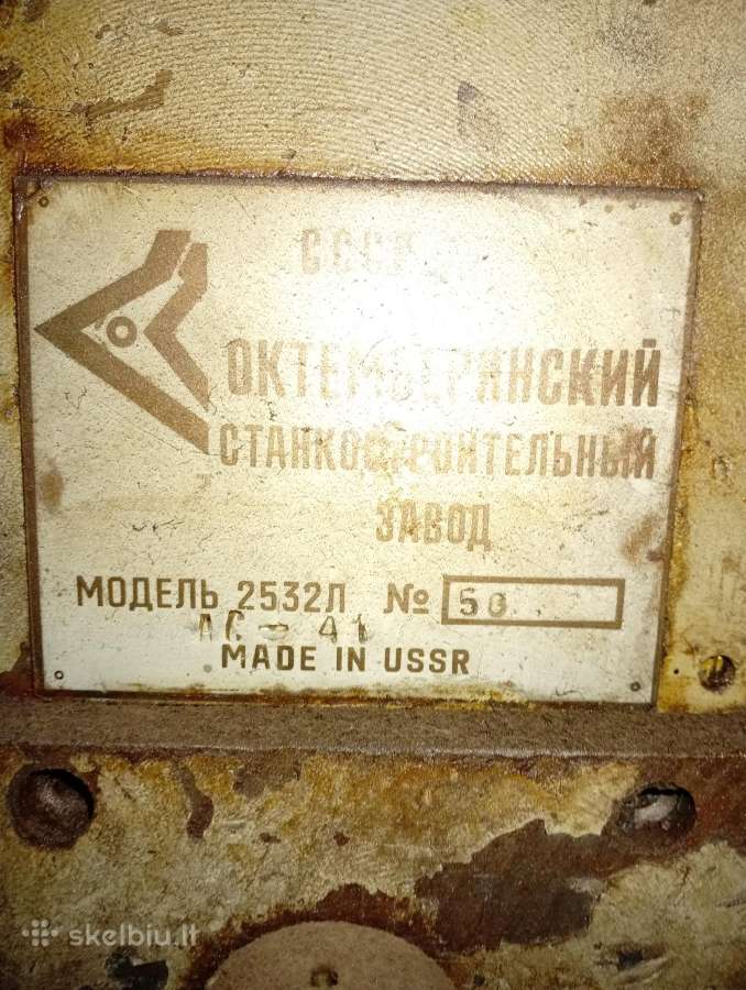 Gręžimo.giljotina karpymo.grezimo.pjovimo staklės - nuotraukos Nr. 19