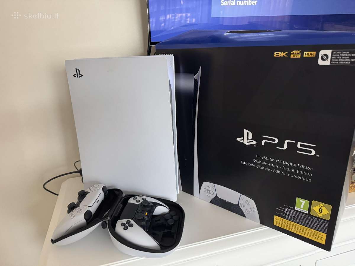 Ps 5 digital edition + 2xpultai