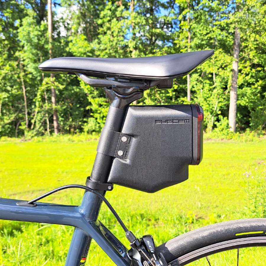 Aerodinaminė bagažinė plento/gravel dviračiui - nuotraukos Nr. 4