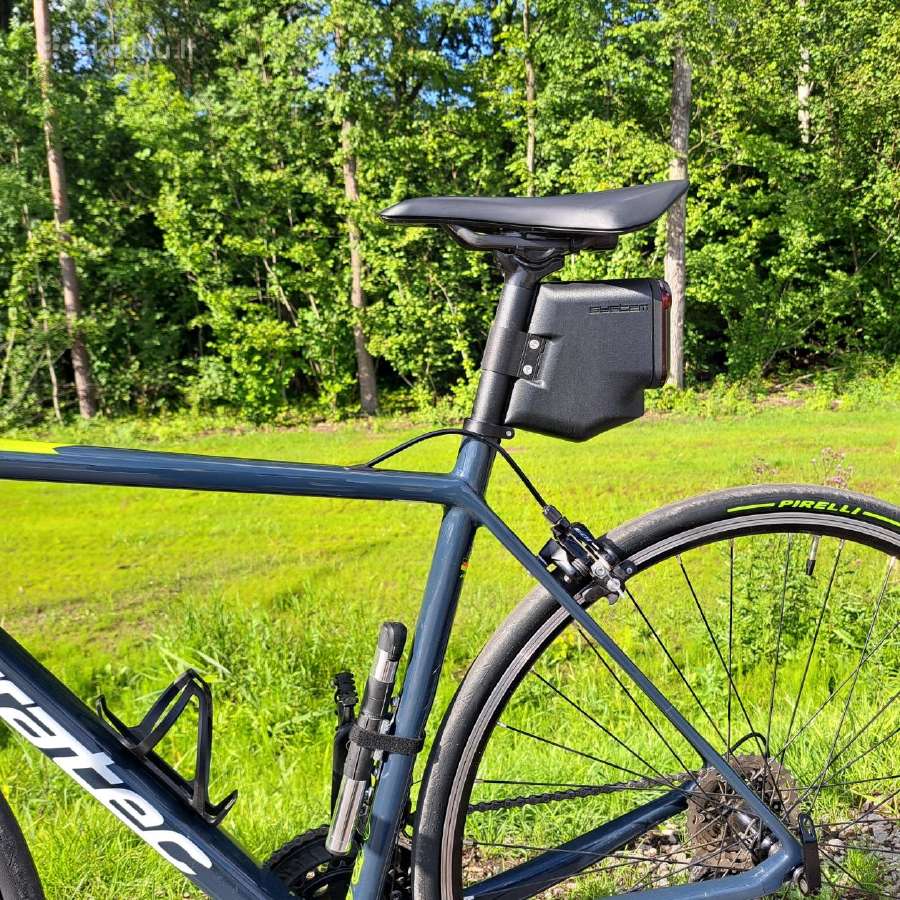 Aerodinaminė bagažinė plento/gravel dviračiui - nuotraukos Nr. 3