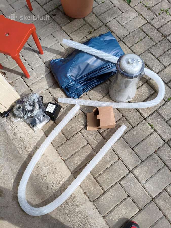 Naujas Intex 4,57x1,22 karkasinis baseinas - nuotraukos Nr. 3