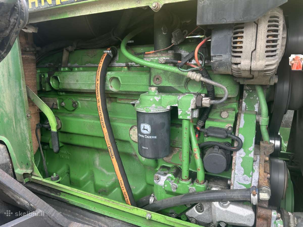 Traktorius john deere 6810 su krautuvu - nuotraukos Nr. 7