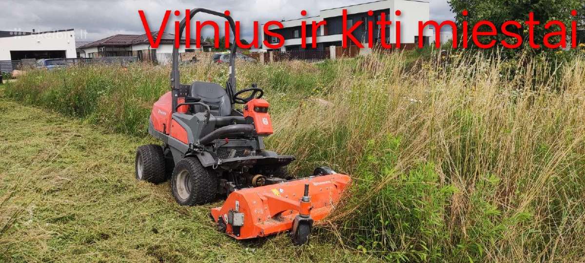 Aukštos žolės pjovimas-mulčiavimas - nuotraukos Nr. 4