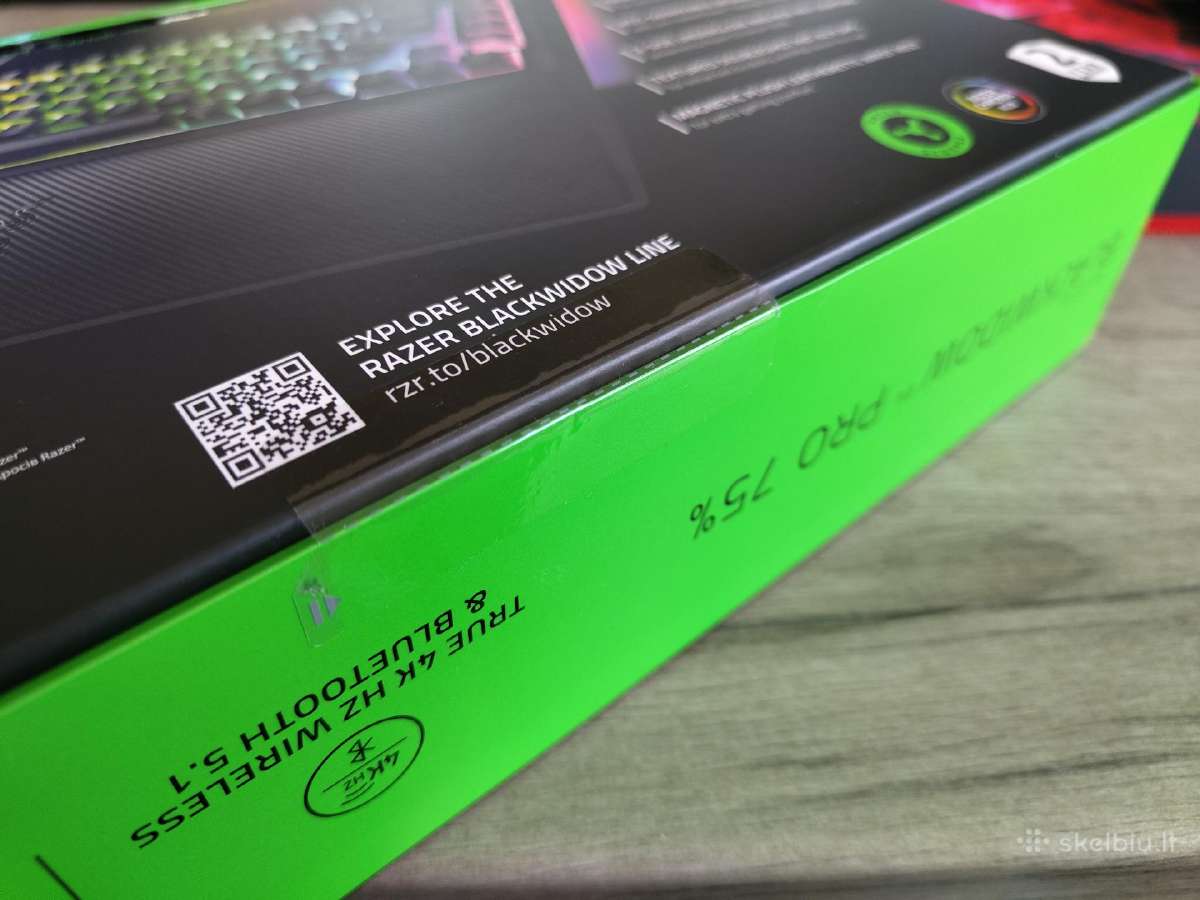 Razer blackwidow v4 pro 75 + razer viper v3 pro - nuotraukos Nr. 6