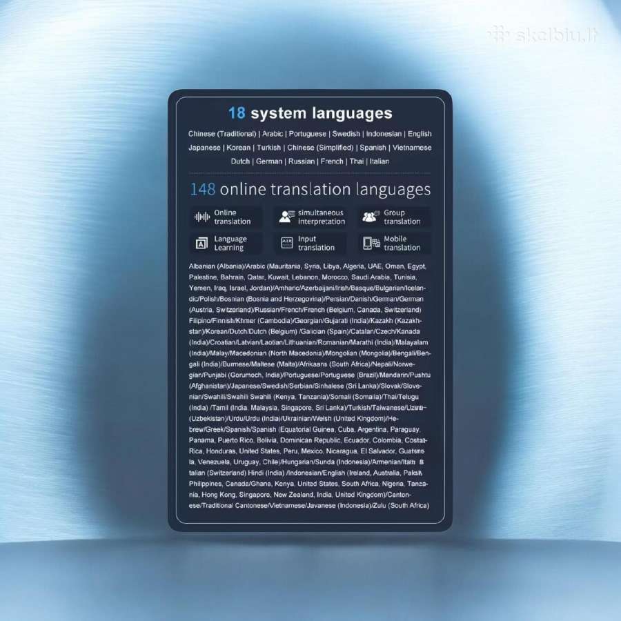 Translator (Kalbų vertėjas) - nuotraukos Nr. 3