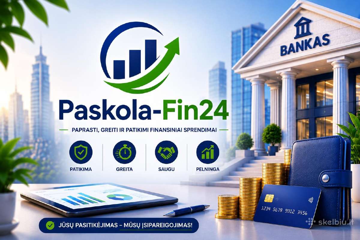 Geriausia internetinių paskolų paslauga. - nuotraukos Nr. 3