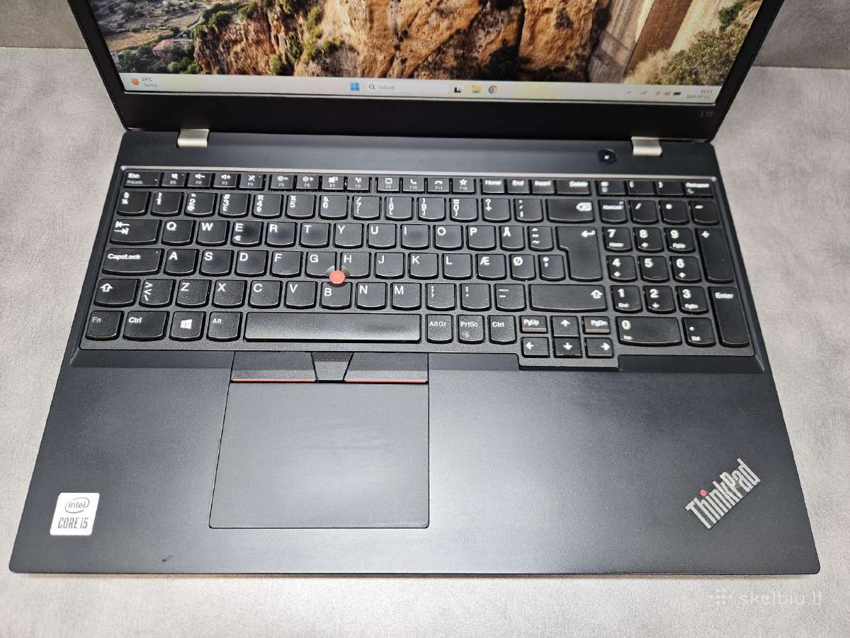 Lenovo Thinkpad L15/15.6"/i5-10210u/16r/256ssd - nuotraukos Nr. 2