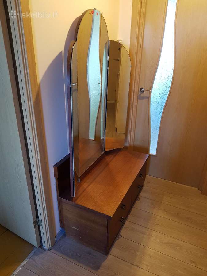 Spintelė Komoda su Veidrodžiu - nuotraukos Nr. 2