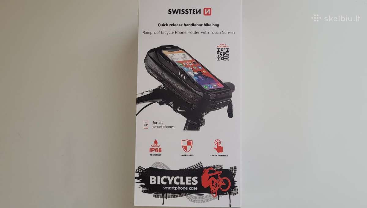 Telefono laikiklis dviračiui