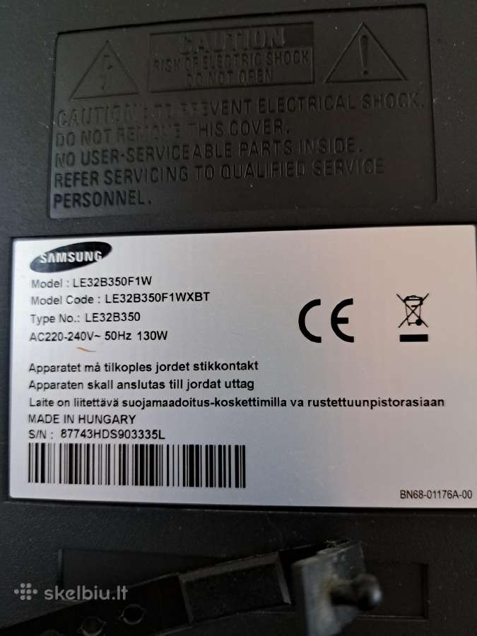 Televizorius samsung - nuotraukos Nr. 4