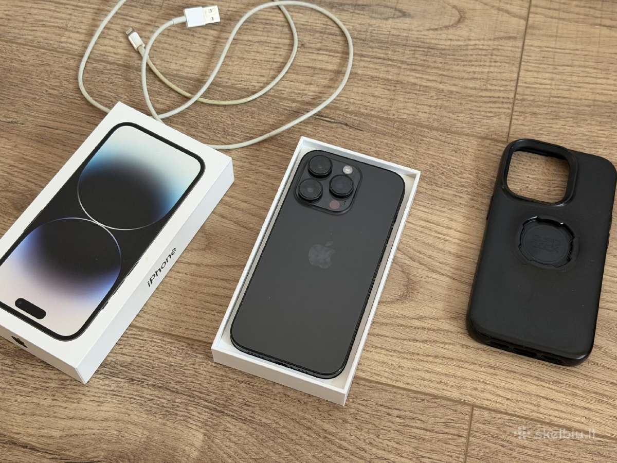 Apple iPhone 14 Pro 256gb Space black!