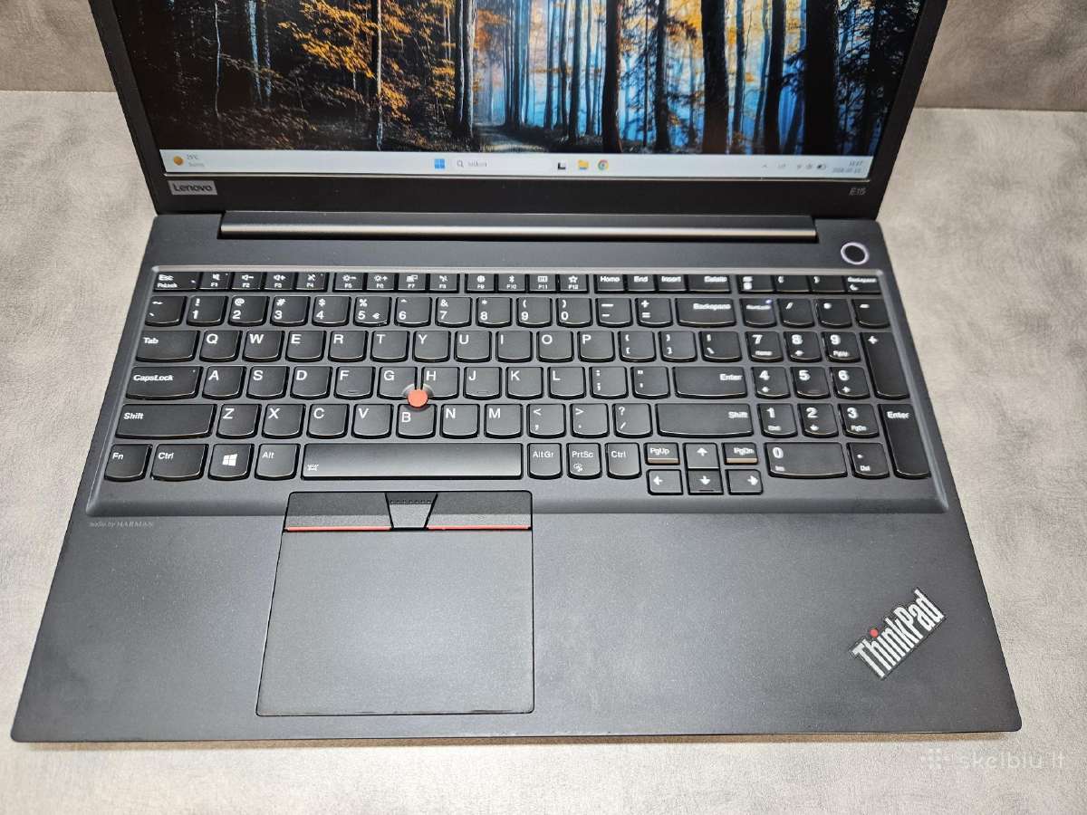 Lenovo Thinkpad E15/15.6"/i5-10210u/16r/256ssd - nuotraukos Nr. 2