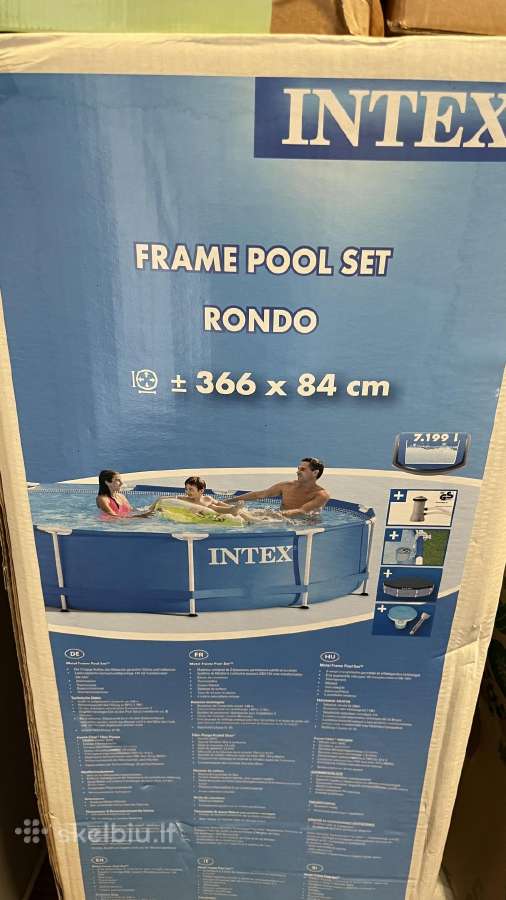 Karkasinis baseinas Intex Metalframe Pool 36676