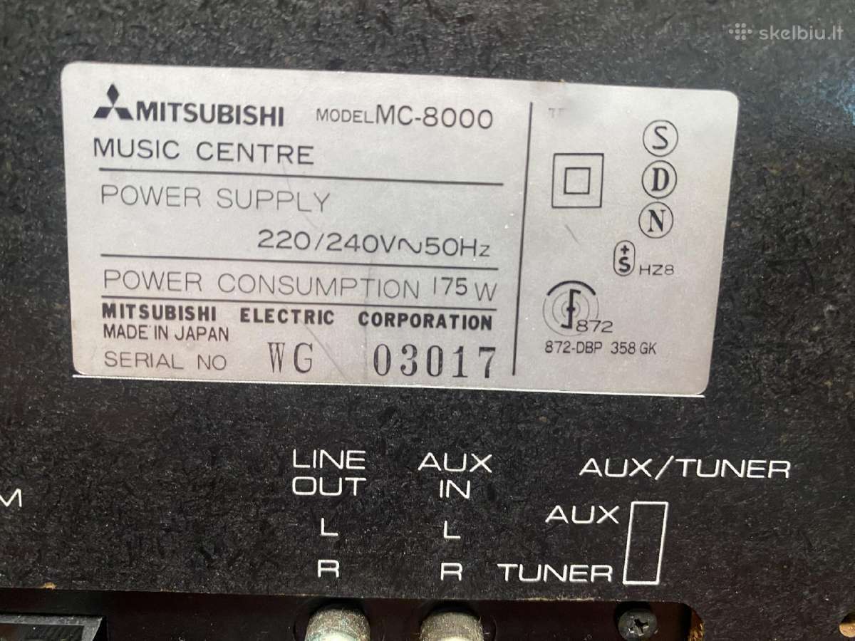 Mitsubishi Mc-8000 - nuotraukos Nr. 7