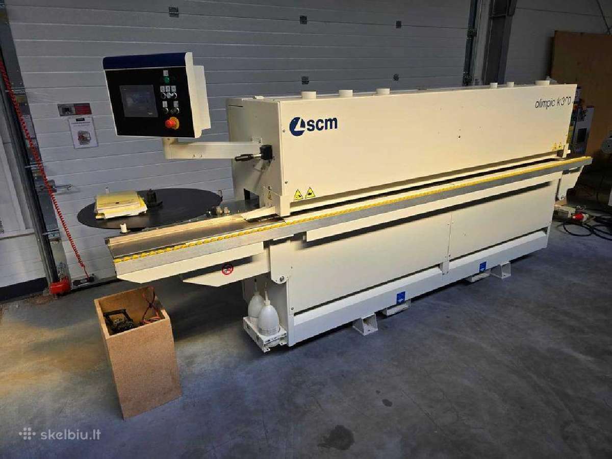 Briaunų laminavimo staklės Scm K360 - nuotraukos Nr. 3