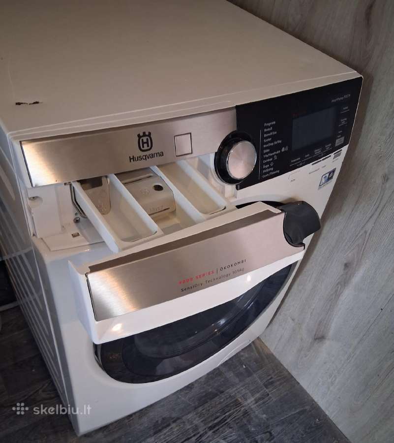 Skalbimo mašinos su džiovinimu