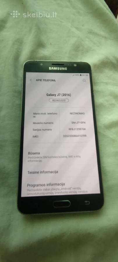 Samsung Galaxy j7 - nuotraukos Nr. 2