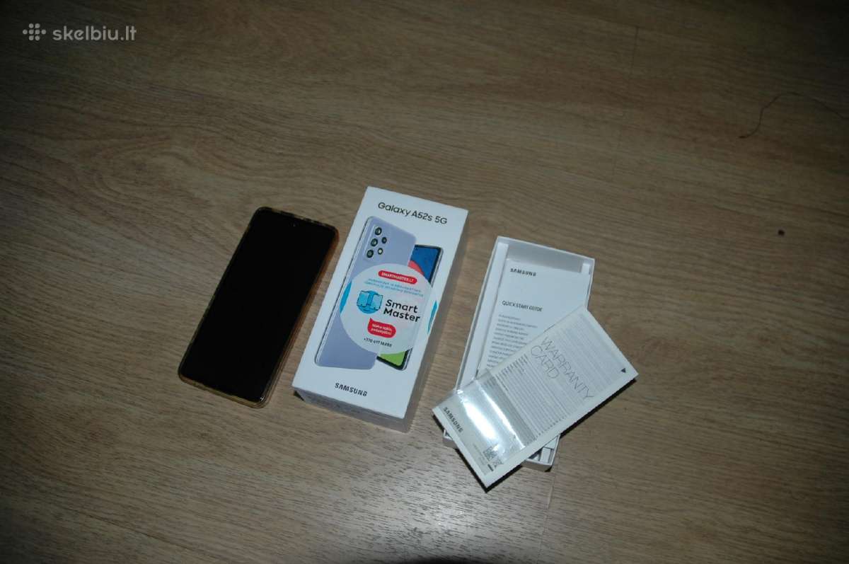 Parduosu telefona Samsung Galaxy A52s 5G