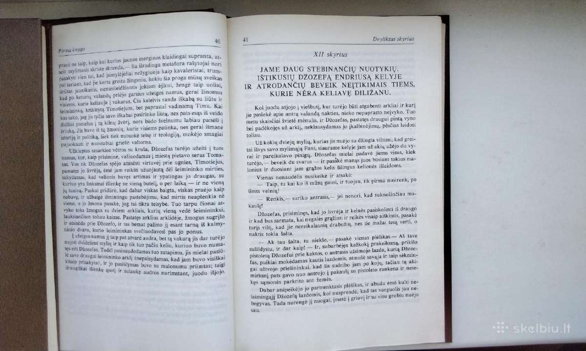 H. Fildingas. Džozefo Endriuso ir jo draugo 1988 m - nuotraukos Nr. 8