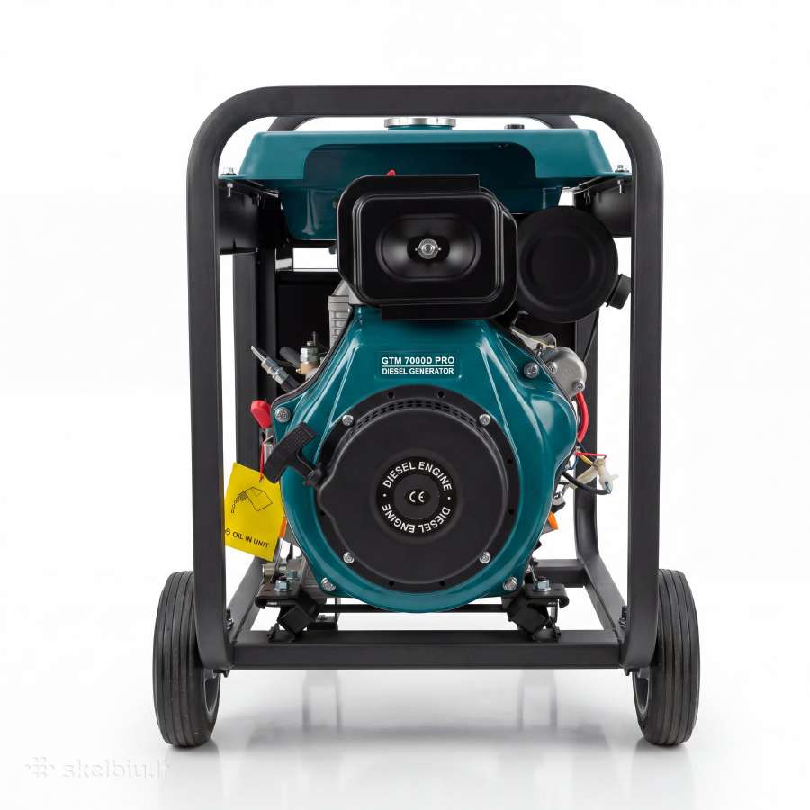 Dyzelinis generatorius Gtm 7000d Pro - nuotraukos Nr. 3