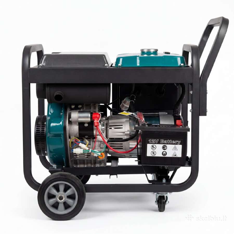 Dyzelinis generatorius Gtm 7000d Pro - nuotraukos Nr. 2