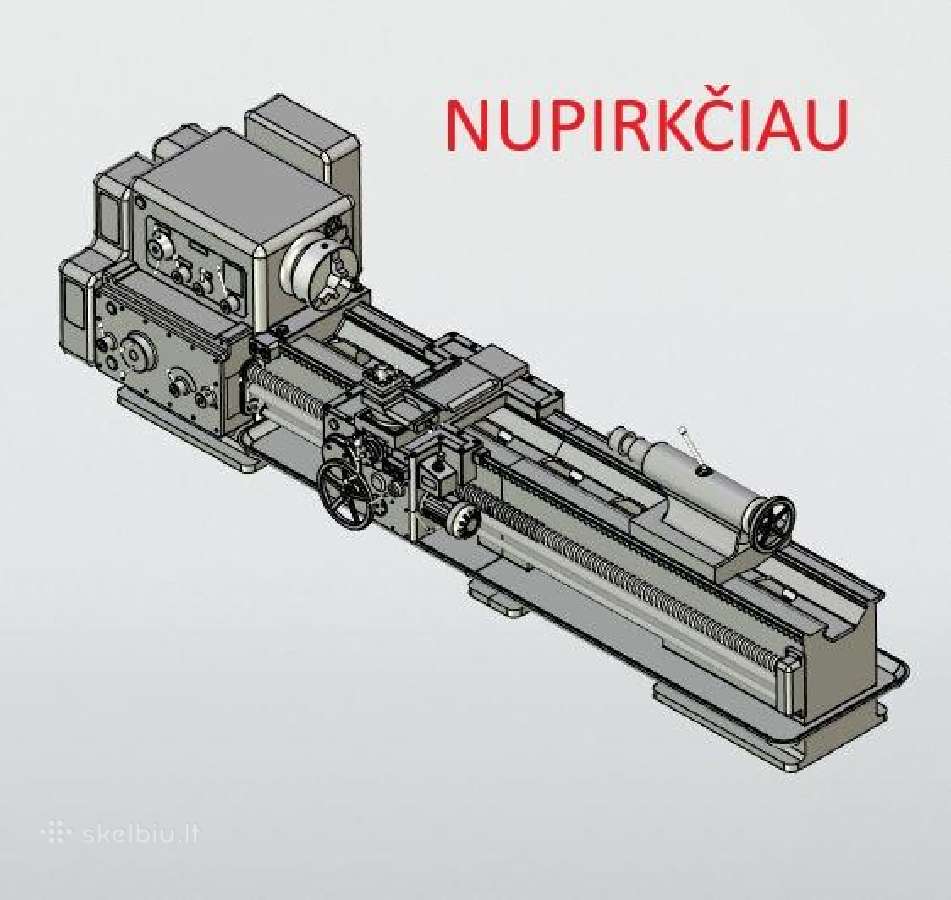 Nupirkčiau metalo tekinimo stakles nuo 3m